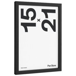 Treramme Svart 15x21 cm i gruppen Hobby & Kreativitet / Organisere / Rammer / Svarte rammer hos Pen Store (135079)