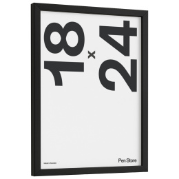 Treramme Svart 18x24 cm i gruppen Hobby & Kreativitet / Organisere / Rammer / Svarte rammer hos Pen Store (135080)