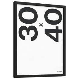 Treramme Svart 30x40 cm i gruppen Hobby & Kreativitet / Organisere / Rammer / Svarte rammer hos Pen Store (135084)