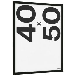 Treramme Svart 40x50 cm i gruppen Hobby & Kreativitet / Organisere / Rammer / Svarte rammer hos Pen Store (135086)