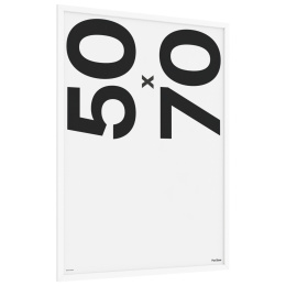 Treramme Hvit 50x70 i gruppen Hobby & Kreativitet / Organisere / Rammer / Hvite rammer hos Pen Store (135100)