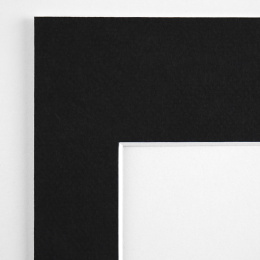 Passepartout Svart 21x29,7 cm A4 i gruppen Hobby & Kreativitet / Organisere / Rammer / Passepartout hos Pen Store (135118)