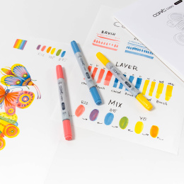 Ciao Layer & Mix 2D Starter Set Brilliant i gruppen Penner / Kunstnerpenner / Illustrasjonmarkers hos Pen Store (135134)