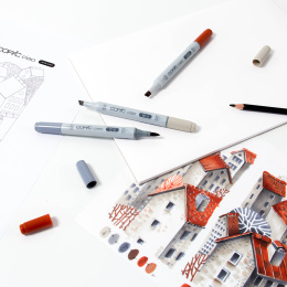 Ciao Layer & Mix 2D Starter Set Architect i gruppen Penner / Kunstnerpenner / Illustrasjonmarkers hos Pen Store (135135)