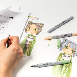 Ciao Layer & Mix Manga Starter Set Natural i gruppen Penner / Kunstnerpenner / Illustrasjonmarkers hos Pen Store (135140)