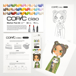 Ciao Layer & Mix Manga Starter Set Natural i gruppen Penner / Kunstnerpenner / Illustrasjonmarkers hos Pen Store (135140)