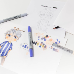 Ciao Layer & Mix Manga Starter Set Serene i gruppen Penner / Kunstnerpenner / Illustrasjonmarkers hos Pen Store (135141)