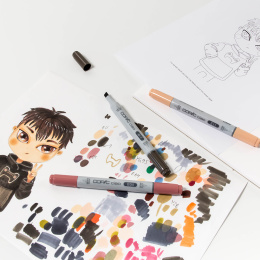 Ciao Layer & Mix Manga Starter Set Warm i gruppen Penner / Kunstnerpenner / Illustrasjonmarkers hos Pen Store (135142)