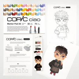 Ciao Layer & Mix Manga Starter Set Warm i gruppen Penner / Kunstnerpenner / Illustrasjonmarkers hos Pen Store (135142)