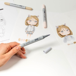 Ciao Layer & Mix Manga Starter Set Mellow i gruppen Penner / Kunstnerpenner / Illustrasjonmarkers hos Pen Store (135143)