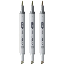 Ciao Shade Set Light Warm Gray 4-pakk i gruppen Penner / Kunstnerpenner / Illustrasjonmarkers hos Pen Store (135145)