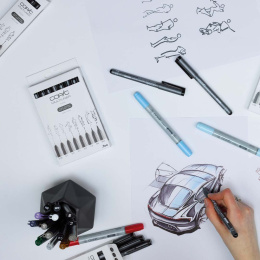 Multiliner Classic 8-set i gruppen Penner / Skrive / Fineliners hos Pen Store (135151)
