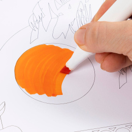 Markers 48-set i gruppen Penner / Kunstnerpenner / Illustrasjonmarkers hos Pen Store (135226)