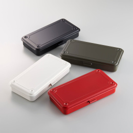 T192 Trunk Shape Toolbox Green i gruppen Hobby & Kreativitet / Organisere / Oppbevaringsbokser hos Pen Store (135339)