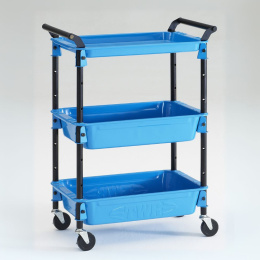 TWR4 Tool Wagon Light Blue i gruppen Kunstnermateriell / Kunstnertilbehør / Oppbevaring hos Pen Store (135347)