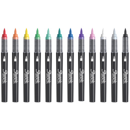 Creative Marker Brush Tip 12-pk i gruppen Penner / Kunstnerpenner / Akrylmarkers hos Pen Store (135429)