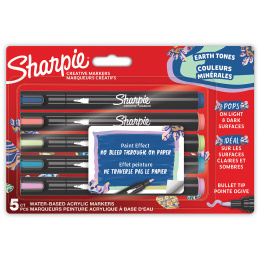 Creative Marker Bullet Tip 5-pk i gruppen Penner / Kunstnerpenner / Akrylmarkers hos Pen Store (135430)