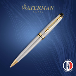 Expert Steel/Gold Kulepenn i gruppen Penner / Fine Writing / Kulepenner hos Pen Store (135461)