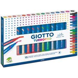 Turbo Pro Dual Tip Marker Pen 15-sett i gruppen Penner / Kunstnerpenner / Akvarellmarkers hos Pen Store (135467)