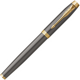 IM Grey/Gold Rollerball i gruppen Penner / Fine Writing / Rollerballpenner hos Pen Store (135473)
