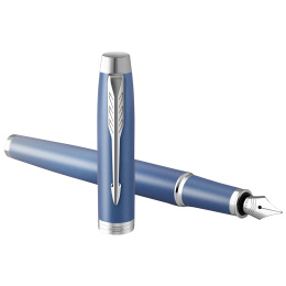 IM Rituals Blue/Chrome Fyllepenn i gruppen Penner / Fine Writing / Fyllepenner hos Pen Store (135479_r)