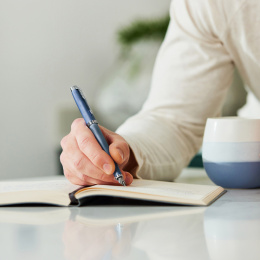 IM Rituals Blue/Chrome Fyllepenn i gruppen Penner / Fine Writing / Fyllepenner hos Pen Store (135479_r)
