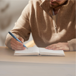 IM Rituals Blue/Chrome Rollerball i gruppen Penner / Fine Writing / Rollerballpenner hos Pen Store (135481)