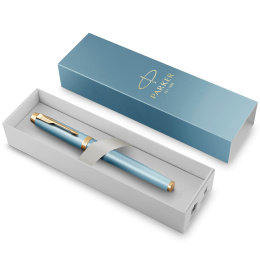 IM Rituals Gradient Blue/Gold Rollerball i gruppen Penner / Fine Writing / Rollerballpenner hos Pen Store (135485)