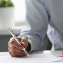 IM Rituals Gradient Grey/Chrome Kulepenn i gruppen Penner / Fine Writing / Kulepenner hos Pen Store (135490)