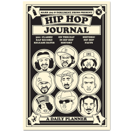 Hip Hop Journal: A Daily Planner i gruppen  Papir & Blokk / Kalendere / 12 md kalendere hos Pen Store (135493)