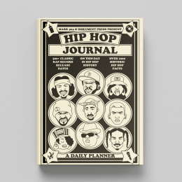 Hip Hop Journal: A Daily Planner i gruppen  Papir & Blokk / Kalendere / 12 md kalendere hos Pen Store (135493)