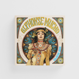 Alphonse Mucha Coloring Book i gruppen Hobby & Kreativitet / Bøker / Fargebøker for voksne hos Pen Store (135494)