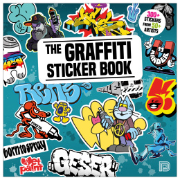 The Graffiti Sticker Book: 300+ stickers i gruppen Hobby & Kreativitet / Skape / Stickers hos Pen Store (135495)