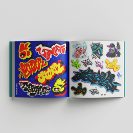The Graffiti Sticker Book: 300+ stickers i gruppen Hobby & Kreativitet / Skape / Stickers hos Pen Store (135495)