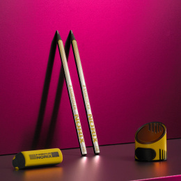 Skolesett Norix Blyanter + tilbehør Yellow i gruppen Kids / Barnepenner / Skrivepenner for barn hos Pen Store (135511)