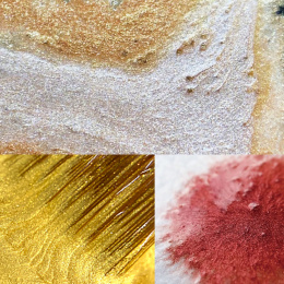 Gansai Tambi Aquarelle 24-set Metallic i gruppen Kunstnermateriell / Kunstnerfarge / Akvarellmaling / Akvarellmaling i kopp hos Pen Store (135536)