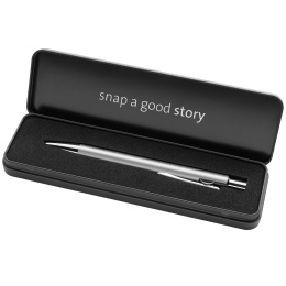 Snap Metallic Kulepenn Silver i gruppen Penner / Fine Writing / Kulepenner hos Pen Store (135578)
