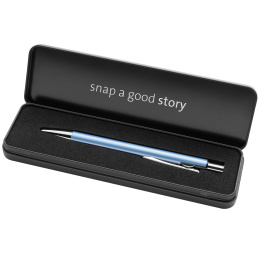 Snap Metallic Kulepenn Frosted Blue i gruppen Penner / Fine Writing / Kulepenner hos Pen Store (135582)