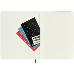 Kalender 18M WeekNote Soft Cover XL Black i gruppen  Papir & Blokk / Kalendere / 18 md kalendere hos Pen Store (135589)