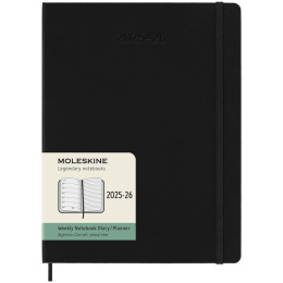 Kalender 18M WeekNote Hard Cover XL Black i gruppen  Papir & Blokk / Kalendere / 18 md kalendere hos Pen Store (135592)