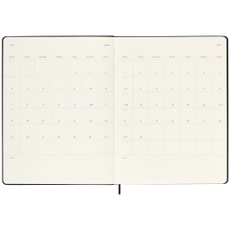 Kalender 18M WeekNote Hard Cover XL Black i gruppen  Papir & Blokk / Kalendere / 18 md kalendere hos Pen Store (135592)