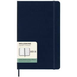 Kalender 18M WeekNote Hard Cover Large Sapphire Blue i gruppen  Papir & Blokk / Kalendere / 18 md kalendere hos Pen Store (135597)