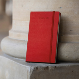Kalender 18M WeekNote Hard Cover Large Red i gruppen  Papir & Blokk / Kalendere / 18 md kalendere hos Pen Store (135602)