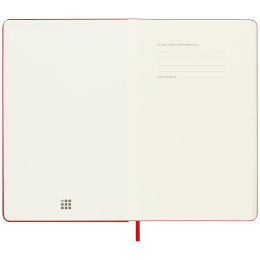 Kalender 18M WeekNote Hard Cover Large Red i gruppen  Papir & Blokk / Kalendere / 18 md kalendere hos Pen Store (135602)