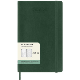 Kalender 18M WeekNote Soft Cover Large Myrtle Green i gruppen  Papir & Blokk / Kalendere / 18 md kalendere hos Pen Store (135603)