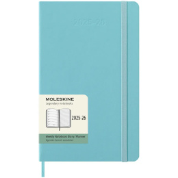 Kalender 18M WeekNote Hard Cover Large Aquamarine i gruppen  Papir & Blokk / Kalendere / 18 md kalendere hos Pen Store (135604)