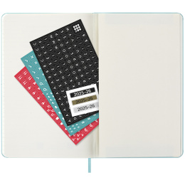Kalender 18M WeekNote Hard Cover Large Aquamarine i gruppen  Papir & Blokk / Kalendere / 18 md kalendere hos Pen Store (135604)