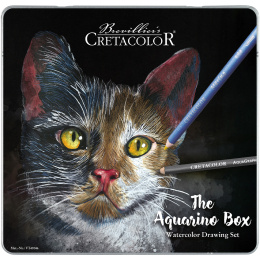 The Aquarino Box akvarellset 24 deler i gruppen Penner / Kunstnerpenner / Akvarellblyanter hos Pen Store (135647)