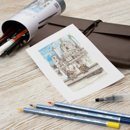 Cretacolor Urban Sketching Sett 22 deler i gruppen Penner / Kunstnerpenner / Skissepenner hos Pen Store (135649)