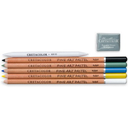 Fine Art Pastellpennsett 7 deler i gruppen Penner / Kunstnerpenner / Pastellblyanter hos Pen Store (135654)